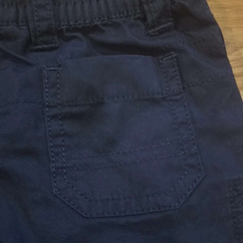 Ralph Lauren Toddlers Boy Cotton Twill Navy Shorts